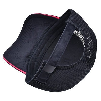 Sandviç Kavisli Kenar 5 Panel Kadife Kamyon Şapkası Toptan Satış Gorra Kamyon Şapkası Özel Logo