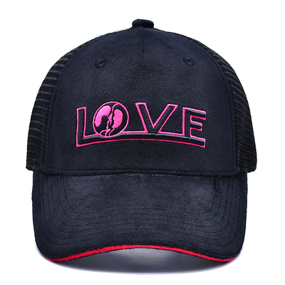Sandviç Kavisli Kenar 5 Panel Kadife Kamyon Şapkası Toptan Satış Gorra Kamyon Şapkası Özel Logo