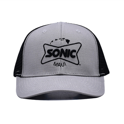 Toptan Snapback Trucker Şapkası 6 Panel Mesh Şapka 3d nakış Özel Trucker Şapka