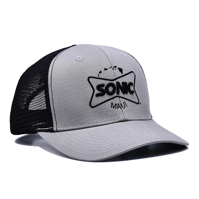 Toptan Snapback Trucker Şapkası 6 Panel Mesh Şapka 3d nakış Özel Trucker Şapka