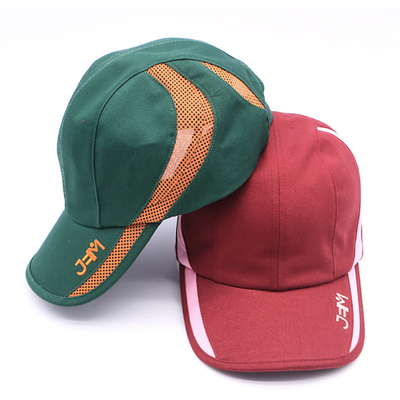 Özel Logo Spor Şapkası Mesh Koşu Gorras Yüksek Kalite Kavisli Kenar Solunumlu Spor Şapkaları