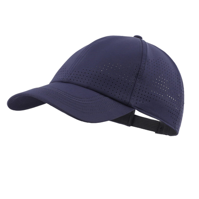 Toptan Alım Alım 6 Panel Unisex Lazer Perforasyonlu Su geçirmez Beyzbol Golf Şapka Şapkalar Spor Şapkalar