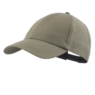 Toptan Alım Alım 6 Panel Unisex Lazer Perforasyonlu Su geçirmez Beyzbol Golf Şapka Şapkalar Spor Şapkalar
