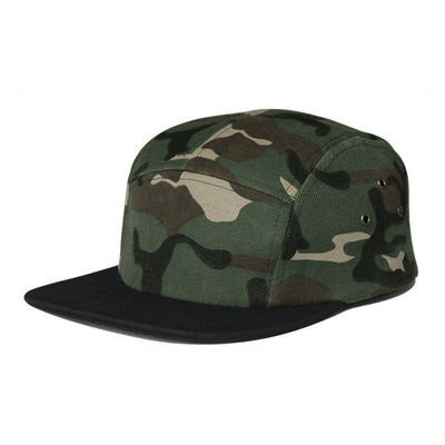 Dışarısı Camo Blank 5 Panel Kamp Şapkası Kamuflaj Gorras Toptan Satış Erkekler Kadınlar için Camper Şapkası