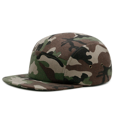 Dışarısı Camo Blank 5 Panel Kamp Şapkası Kamuflaj Gorras Toptan Satış Erkekler Kadınlar için Camper Şapkası