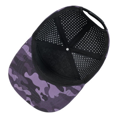 Özel Snapback Şapka Düzenlenebilir Performans Lazer Kesme Deliği Perforasyonlu Snapback Şapka
