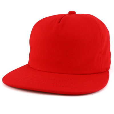 Özelleştirilmiş Plain 5 Panel Snapback Kapak Düzenlenebilir Yapılandırılmamış Snapback Şapka Toptan