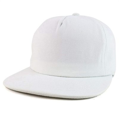 Özelleştirilmiş Plain 5 Panel Snapback Kapak Düzenlenebilir Yapılandırılmamış Snapback Şapka Toptan