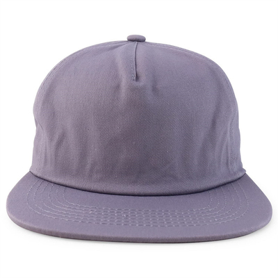 Özelleştirilmiş Plain 5 Panel Snapback Kapak Düzenlenebilir Yapılandırılmamış Snapback Şapka Toptan