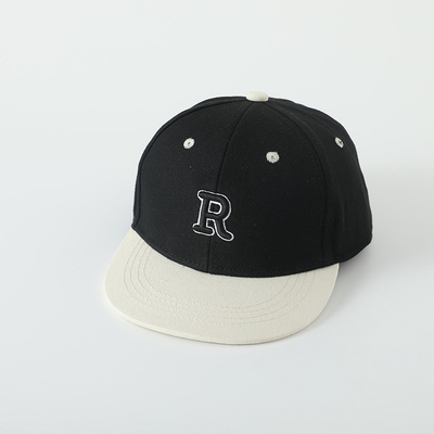 Yüksek Kalite Çocuk Pamuk Düz Kenarlı Spor Şapkası nakışlı mektup Çocuk Dışarıda Snapback Şapka