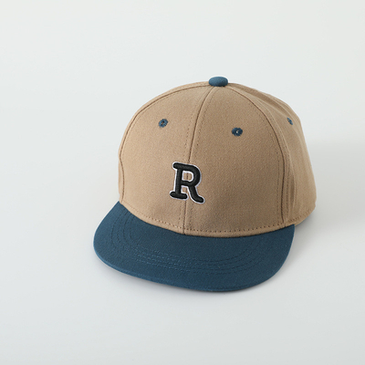 Yüksek Kalite Çocuk Pamuk Düz Kenarlı Spor Şapkası nakışlı mektup Çocuk Dışarıda Snapback Şapka