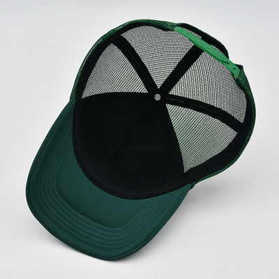 Özel nakış 5 panel köpüklü kamyon şapkaları Logo ile yüksek kaliteli ip kamyon şapkası