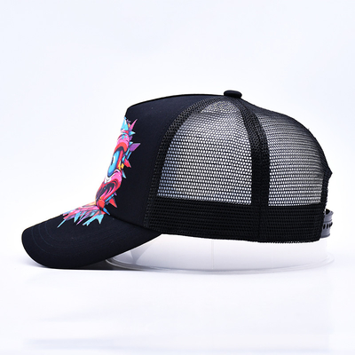 Özel Logo 5 Panel Trucker Cap Toptan Düzenlenebilir Snapback Trucker Şapka Tedarikçisi