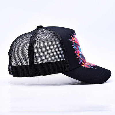 Özel Logo 5 Panel Trucker Cap Toptan Düzenlenebilir Snapback Trucker Şapka Tedarikçisi