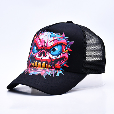Özel Logo 5 Panel Trucker Cap Toptan Düzenlenebilir Snapback Trucker Şapka Tedarikçisi
