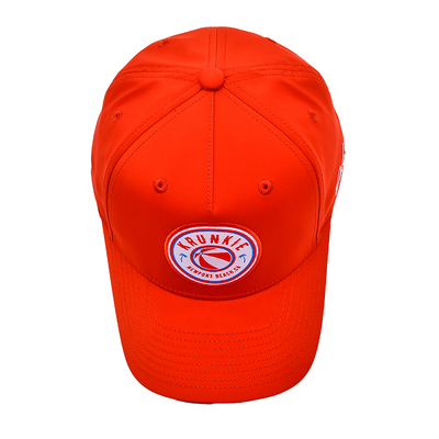 OEM Özel Tasarım Kendi Kauçuk Pvc Logonuz 5 Panelli Erkek Kadın Koşu Spor Gorras Şapka Naylon Kırmızı Golf Beyzbol Şapkası