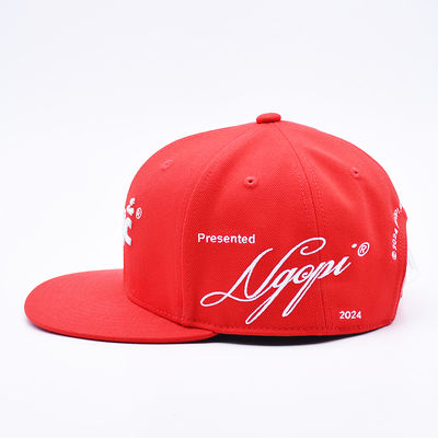 Toptan Özel 3D Nakış Gorra Beyzbol Snapback Spor Şapkası Açık Hava Düz Siperlikli 6 Panelli Snapback Şapkalar