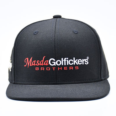 Özel nakış Logo Düz Kenar Spor Hip Hop Snapback Şapka Erkekler için Beyzbol Şapkası