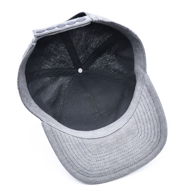 Özel 7 Panelli Snapback Şapka Nakışlı Yapılandırılmış Gorras düz siperli Snapback Şapka