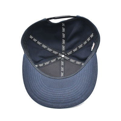 ODM 100% Pamuk Fashional düz Brim Beyzbol Şapkası Kore Hip Hop Şapkası