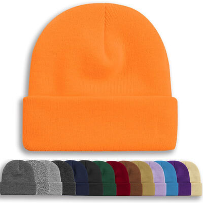 oem odm tasarım siyah boş bere özel kafatası şapkası örgü bere kışlık şapka