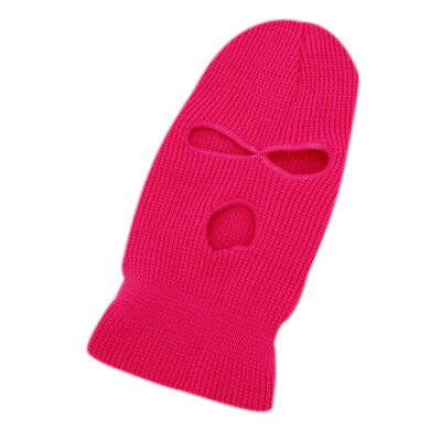 3-Delikli Şapka Tricked Full Face Ski Mask Kış Balaclava Sıcak Tricked Full Face Mask Açık Hava Sporları Cadılar Bayramı Hediyesi