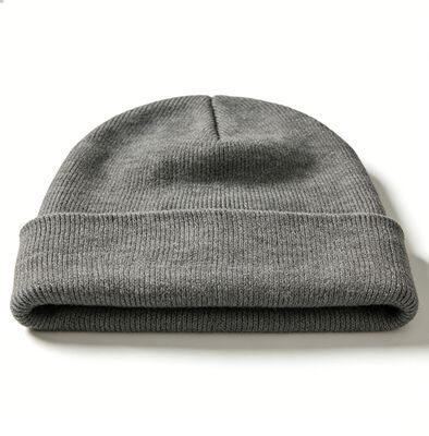Özel Tasarım Seçenekleri Kış ve Kurumsal Marka için Hafif Nefes Alıcı Merino Beanie Şapkası