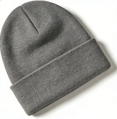 Özel Tasarım Seçenekleri Kış ve Kurumsal Marka için Hafif Nefes Alıcı Merino Beanie Şapkası