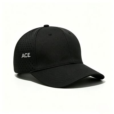 Nefes alabilen hafif tasarımlı ayarlanabilir golf şapkası ve açık hava etkinlikleri için Snapback kemeri
