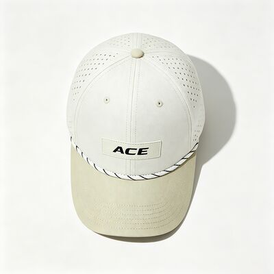 Solunumlu Hafif Düzenlenebilir Golf Şapkası Bir Boyut Tüm Açık Hava Etkinlikleri için Uygun
