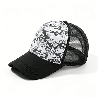 Yüksek profilli kamyoncu şapkası ayarlanabilir snapback nefes alıcı ağ tasarımı tüm mevsim açık hava ve iç mekan faaliyetleri için mükemmel
