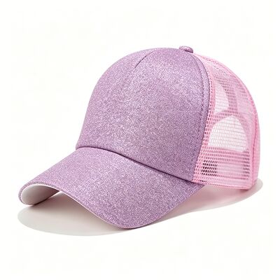 Tüm Sezon 5 Panel Kamyoncu Başlığı Unisex nakışlı Logo Ekran Baskı Yapıştırılmış Yama Düzenlenebilir Uyumlu Materyal