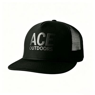 Ekran Baskı Logo 5 Panel Kamyoncu Şapka Unisex Konforlu Uyumlu Tüm Sezon Düzenlenebilir Hafif Başlık