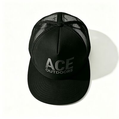 Ekran Baskı Logo 5 Panel Kamyoncu Şapka Unisex Konforlu Uyumlu Tüm Sezon Düzenlenebilir Hafif Başlık