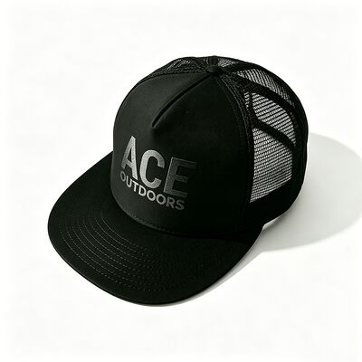 Ekran Baskı Logo 5 Panel Kamyoncu Şapka Unisex Konforlu Uyumlu Tüm Sezon Düzenlenebilir Hafif Başlık