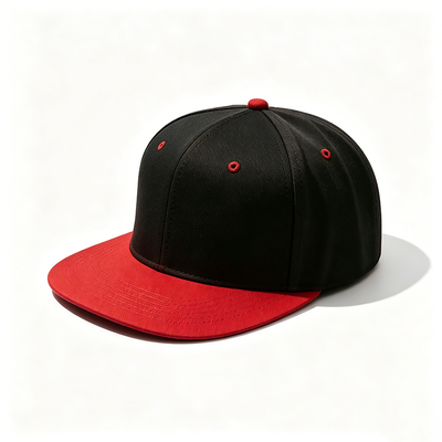 Pamuk Flat Brim Snapback Şapkalar Sabit kumaşlı özelleştirilmiş logo Şehir moda spor etkinlikleri ve sıradan için ideal