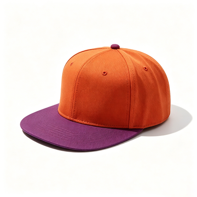 Pamuk Flat Brim Snapback Şapkalar Sabit kumaşlı özelleştirilmiş logo Şehir moda spor etkinlikleri ve sıradan için ideal