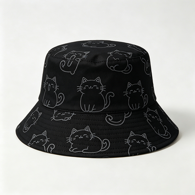 Cotton Fishing Bucket Hat Ace Group Adult Lightweight Durable Breathable Sun Protection Outdoor Hat Ideal for Fishing