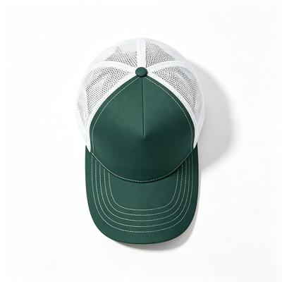 OEM 5 Panel Trucker Cap Durabilir 5 Panel Tasarım Mesh Geri Trucker Şapkası Rastgele giyim ve kurumsal etkinlikler için ideal