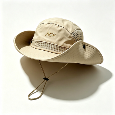 Geniş Kenarlı Güneş Korumalı Hafif Nefes Alabilen Outdoor Şapka (Boonie Hat) - Yürüyüş, Kamp ve Balıkçılık İçin
