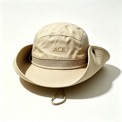 Geniş Kenarlı Güneş Korumalı Hafif Nefes Alabilen Outdoor Şapka (Boonie Hat) - Yürüyüş, Kamp ve Balıkçılık İçin