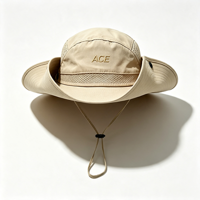 Geniş Kenarlı Güneş Korumalı Hafif Nefes Alabilen Outdoor Şapka (Boonie Hat) - Yürüyüş, Kamp ve Balıkçılık İçin
