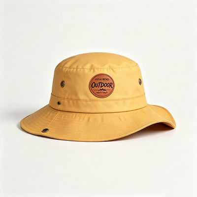 20 Years Cap Experience Lightweight Breathable Fisherman Bucket Hat with 100% Cotton Lining for Outdoor Fishing