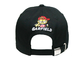 EĞLENCE Siyah Renk Şirket Beyzbol Kapakları, Lastikleştirilmiş Kendi Beyzbol Şapkasını Yap