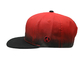 Kırmızı Ton Nakış Serin Vintage Snapback Şapka, Snapback Gömme Şapka Dayanıklı