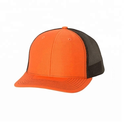 Plain Gorras 6 Panel Trucker Cap / Renkli Trucker Şapkaları % 60 Pamuk % 40 Poliester