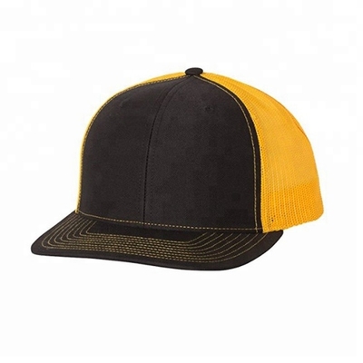 Plain Gorras 6 Panel Trucker Cap / Renkli Trucker Şapkaları % 60 Pamuk % 40 Poliester
