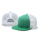100% Polyester Camo Düz Ağız Kamyon Şoförü Şapka, Unisex Plastik Toka Ile Monte 5 Panel Şapka