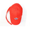 Fırçalı Pamuk Özel Hasır Beyzbol Şapkaları / Uzun Askı İşlemeli Golf Kapakları