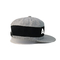 Özel Logo Düz Ağız Snapback Şapka Kapatma% 85 Akrilik% 15 Yün ile